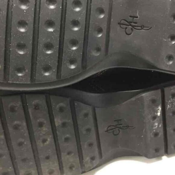 COLE HAAN EUC MENS ALECK BLACK LEATHER SLIPON SHOES. SIZE 8.5 - Picture 12 of 14